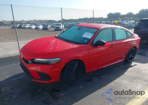 2022 Honda Civic Sport z USA, uszkodzony, nr VIN 2HGFE2F53NH593979